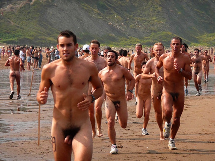 Rugby Team Naked In The Camp